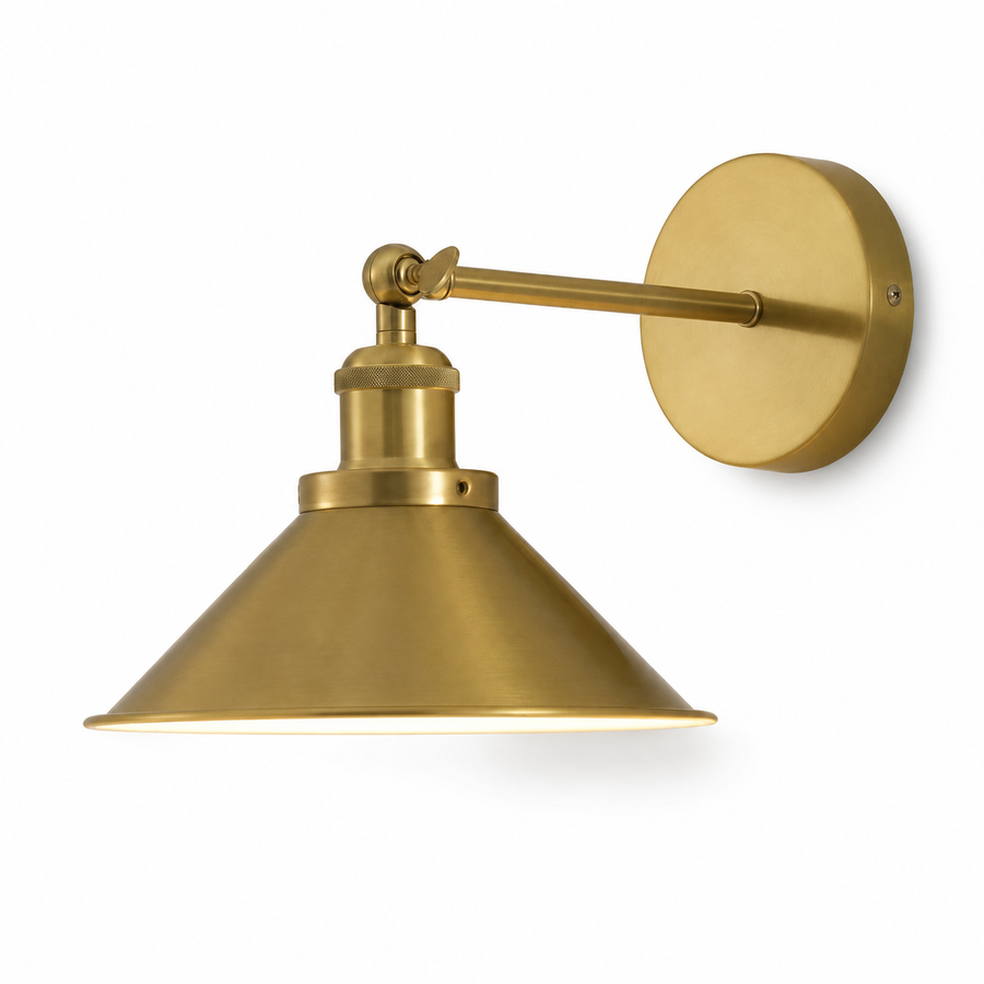 Industrial Cone Wall Sconce