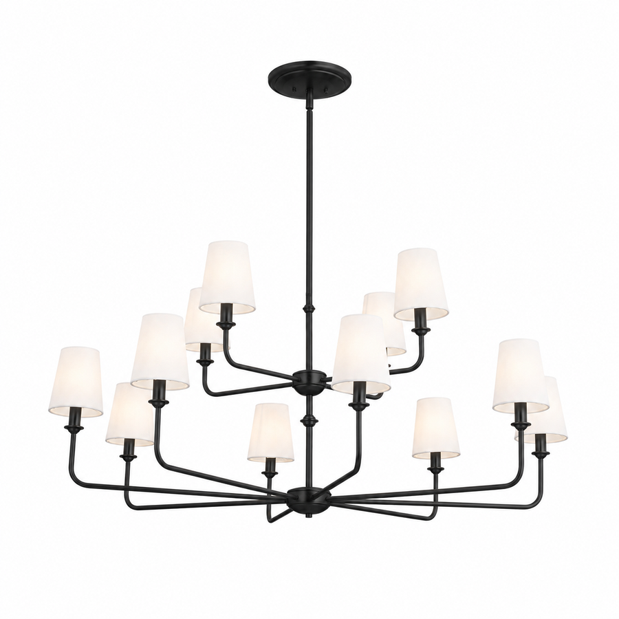 12-Light Modern Ceiling Light Chandelier