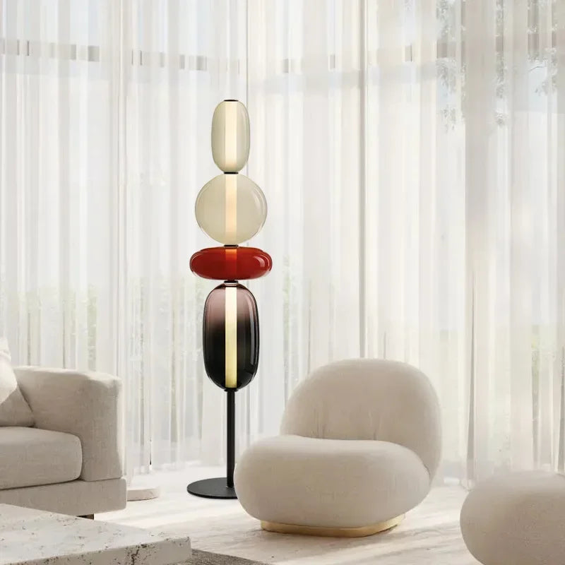Layered Color Rising Through the Room