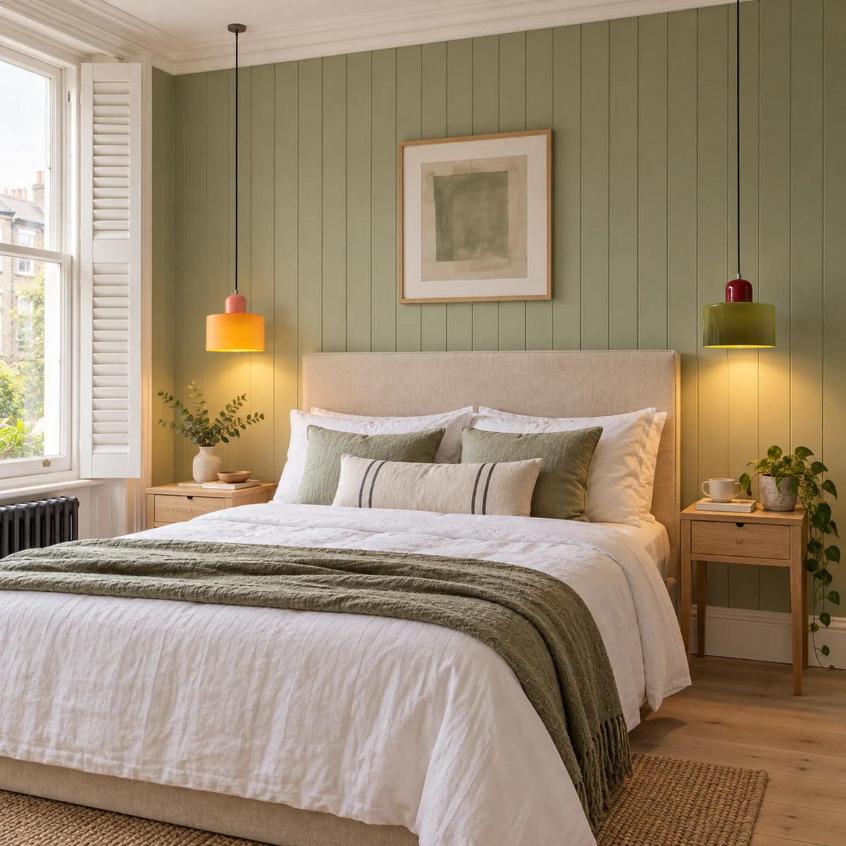 The Bedside Lamp That Hangs