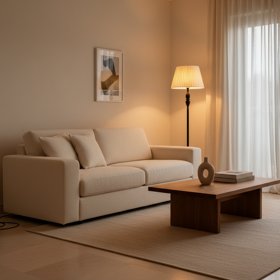 Classic Pleated Shade Floor Lamp