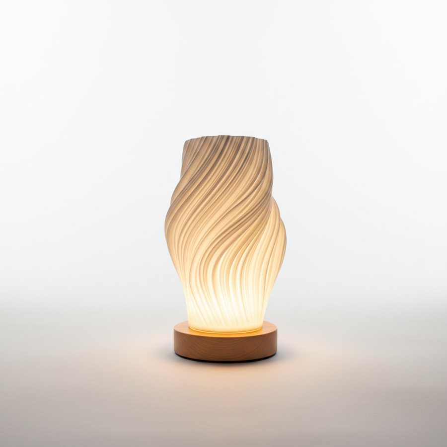 Twisted Glow Table Lamp