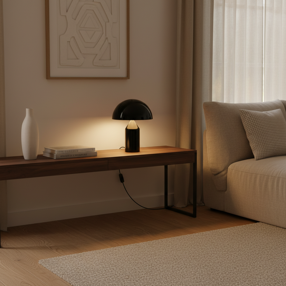 Warm and Cool Light Held Close