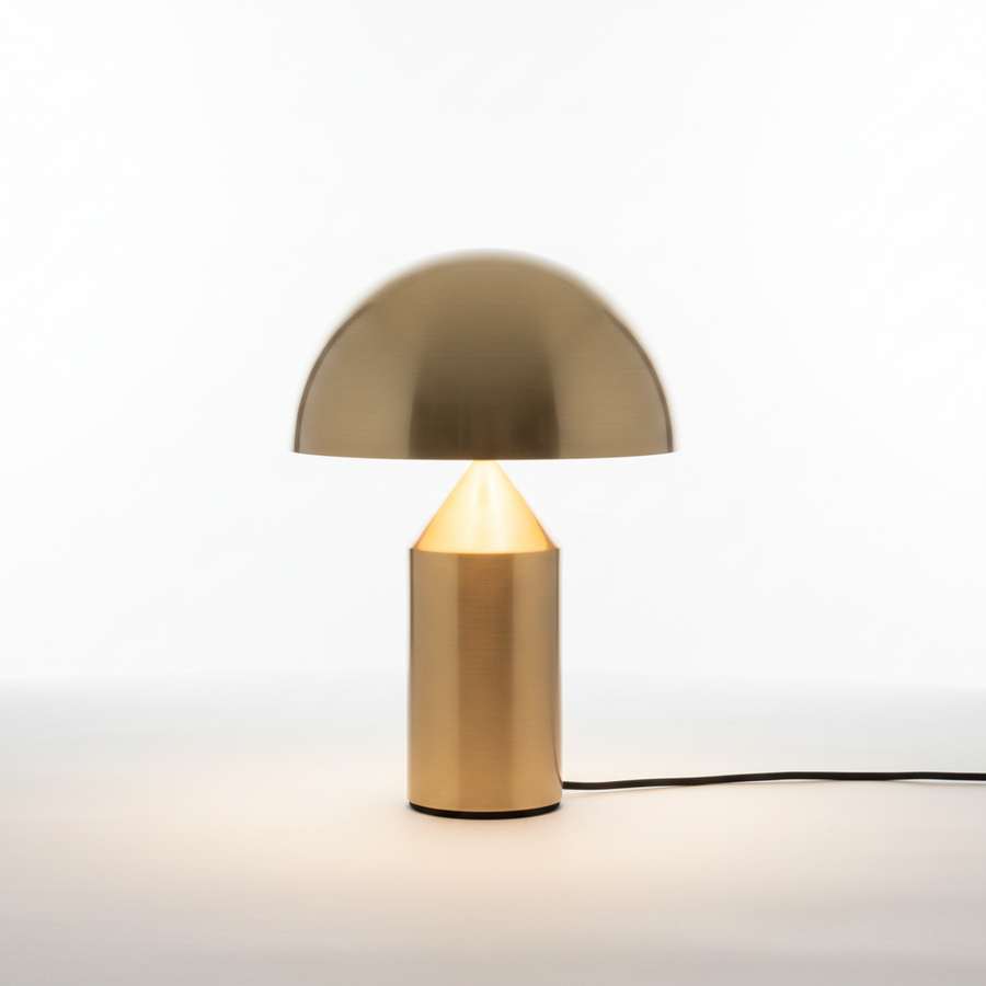 Large Gold Rechargeable Touch Table Lamp