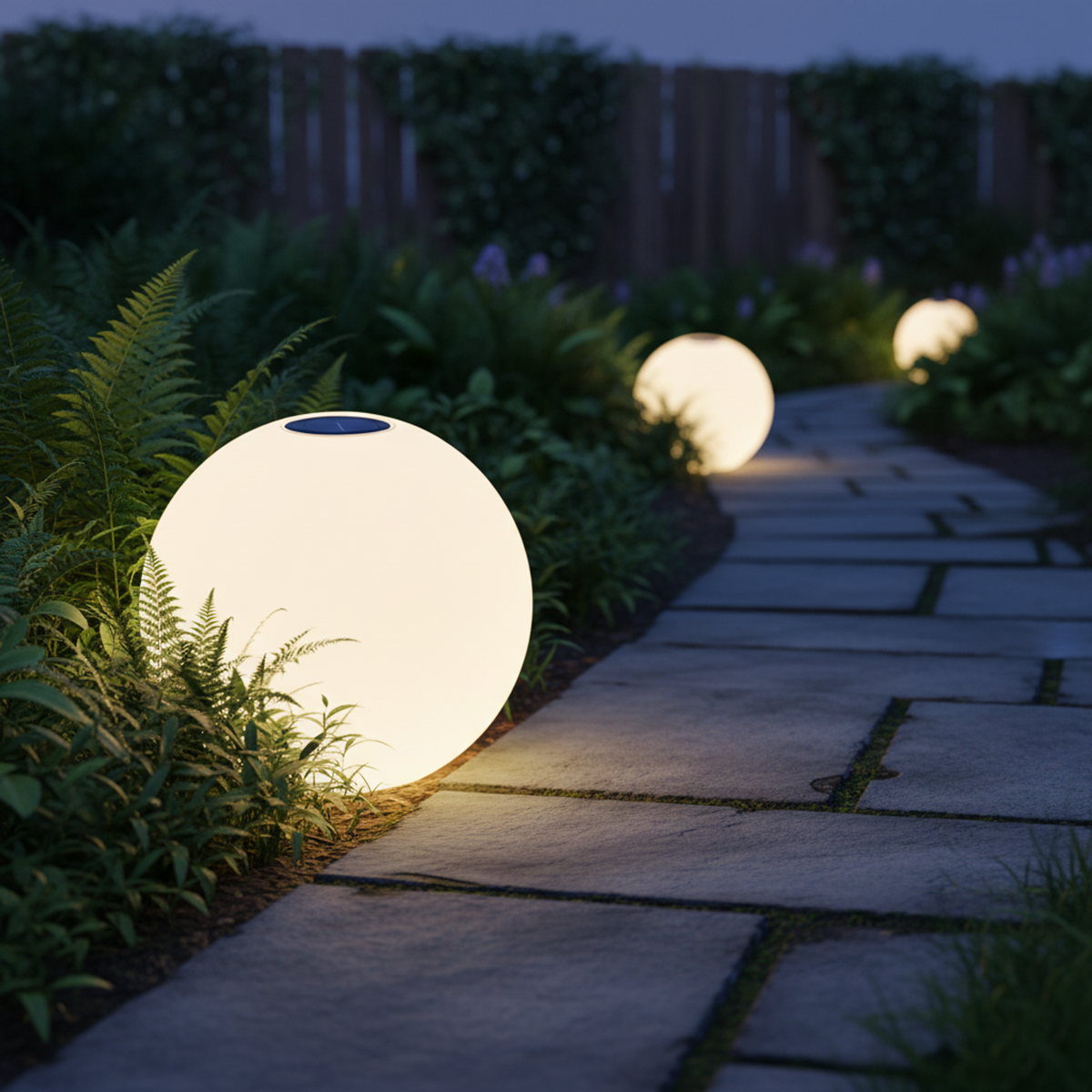 Solar LED Outdoor Pathway Light 50cm