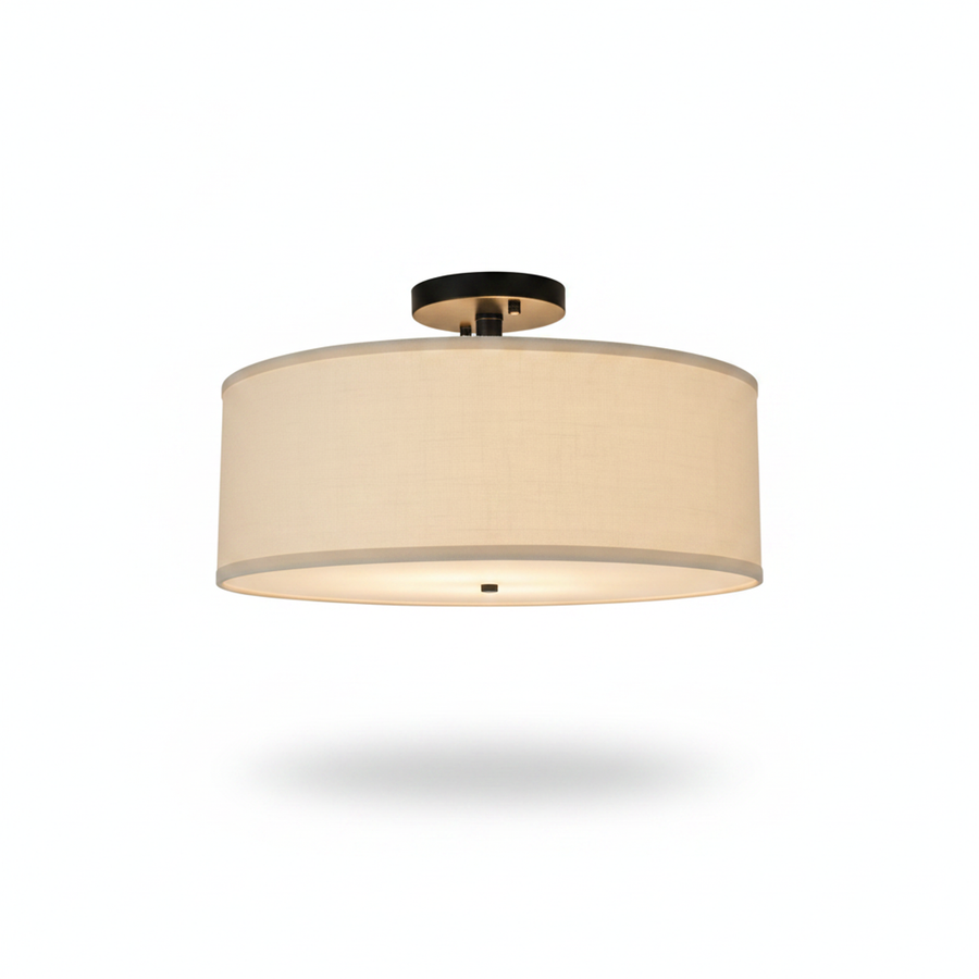 Modern White Wabi Sabi Japanese Chandelier White Light