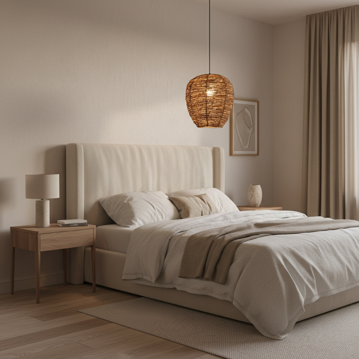 Warm Light Gathered Into a Soft Circle