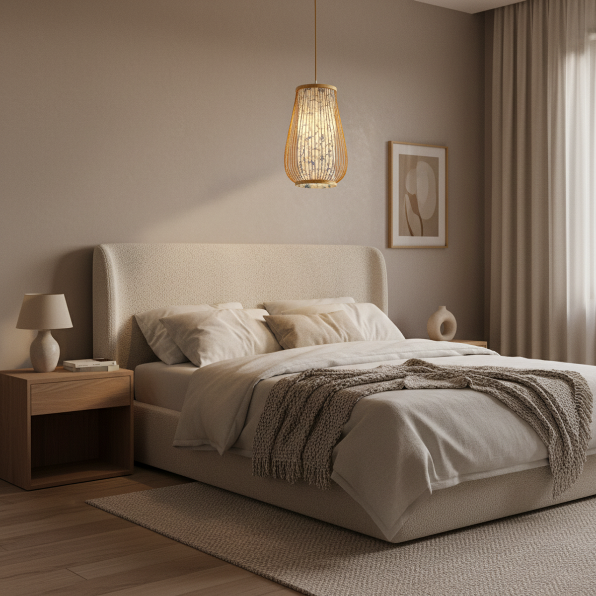 Warm Light Threaded Into Soft Shadows