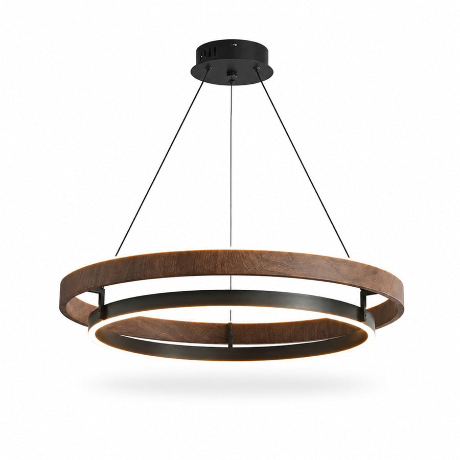 Wood Grain Ring Pendant