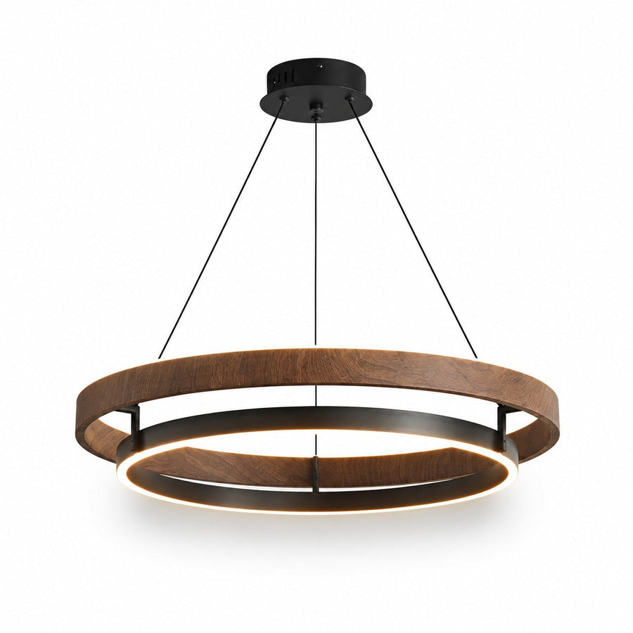 Wood Grain Ring Pendant