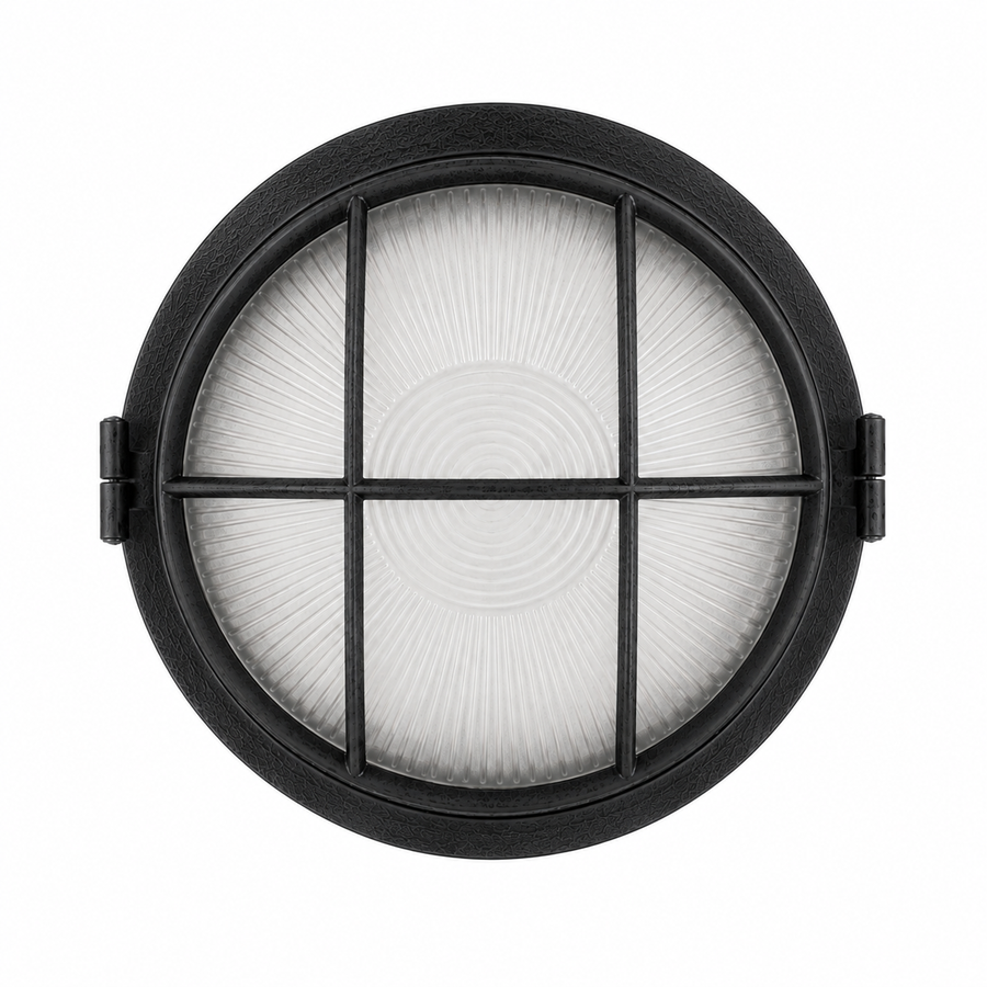 Vintage Cage Bulkhead Outdoor Light