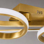 Gold Loop LED Ceiling Light