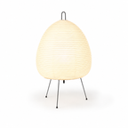 Japanese Rice Paper Tripod Table Lamp