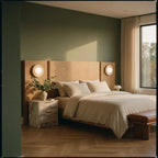 Travertine Globe Wall Sconce
