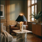Marble Cone Table Lamp