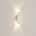 LED Outdoor Garden Wall Sconce 20cm White