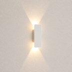 LED Outdoor Garden Wall Sconce 20cm White