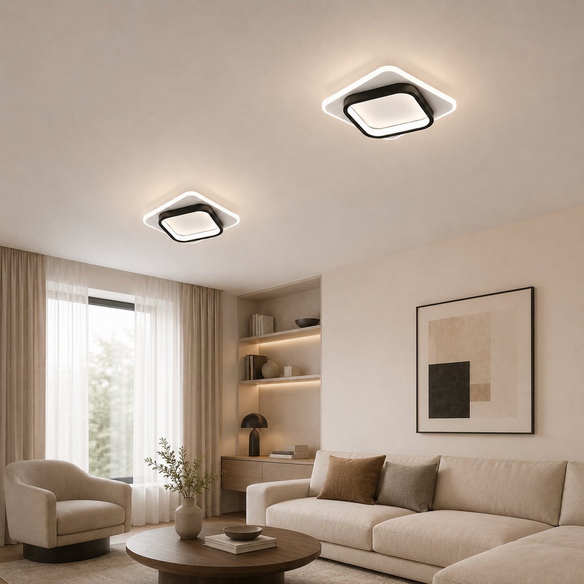 Dimmable LED Ceiling Light – Clifton