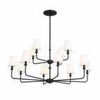 12-Light Modern Ceiling Light Chandelier