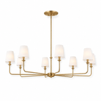 8-Light Modern Ceiling Light Chandelier