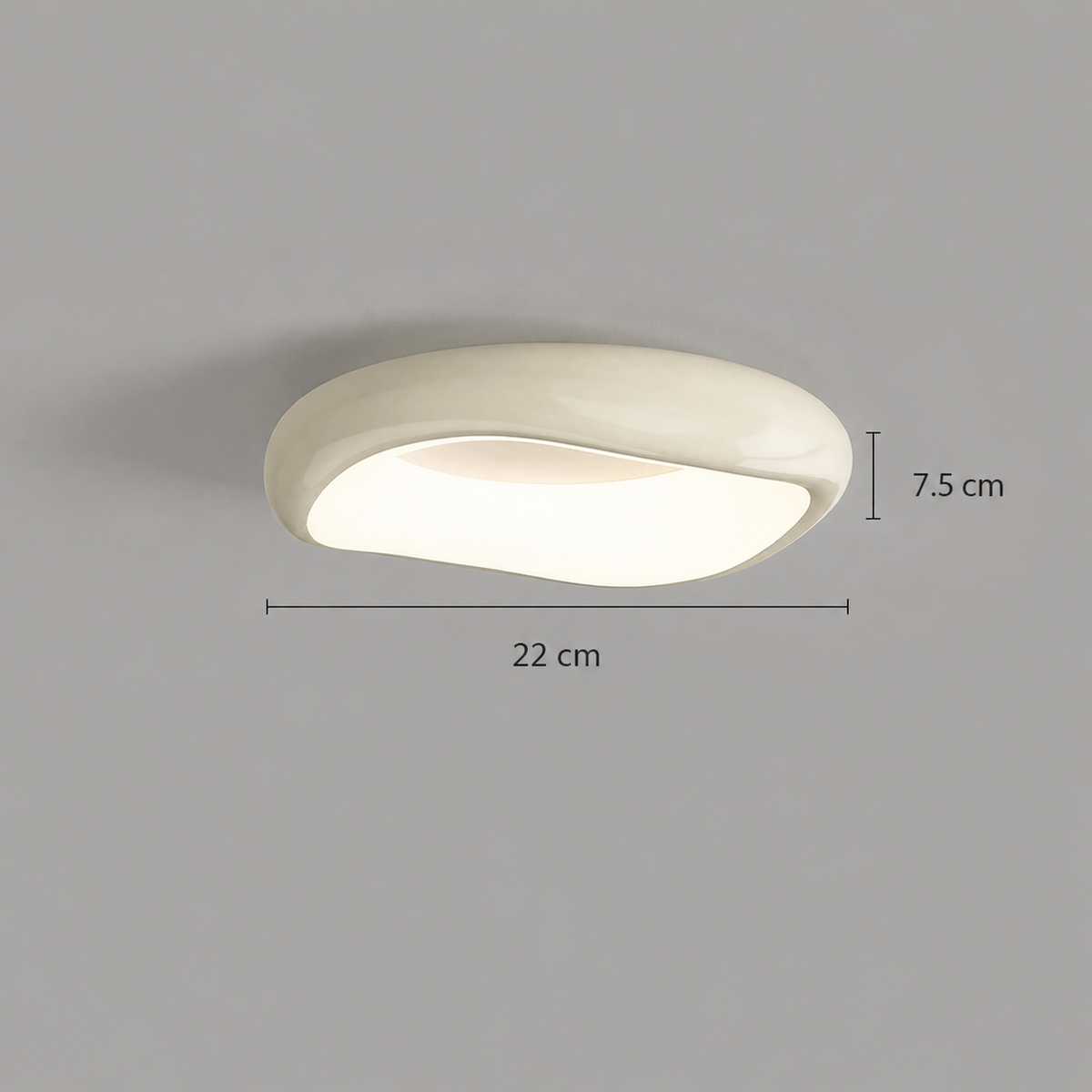 Pebble Flush Mount Ceiling Light