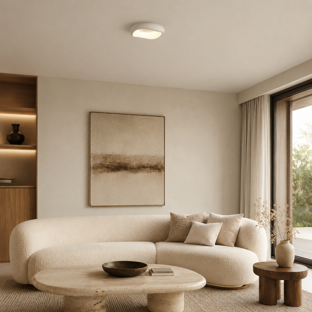 Pebble Flush Mount Ceiling Light