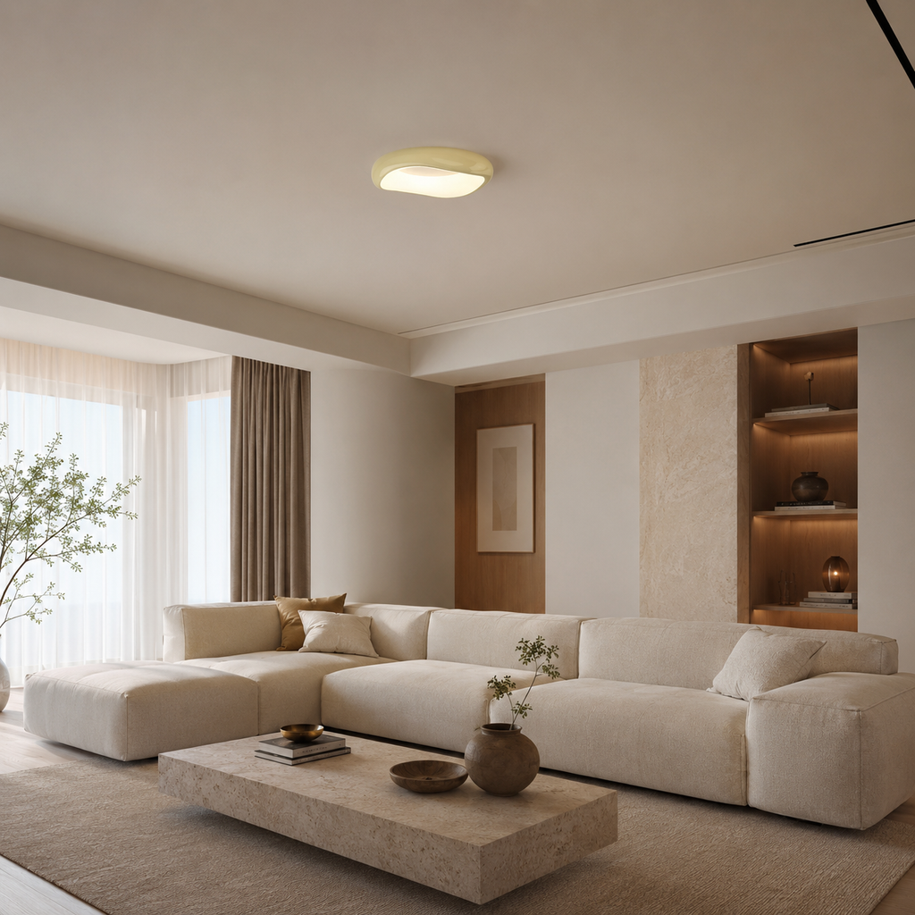 Pebble Flush Mount Ceiling Light
