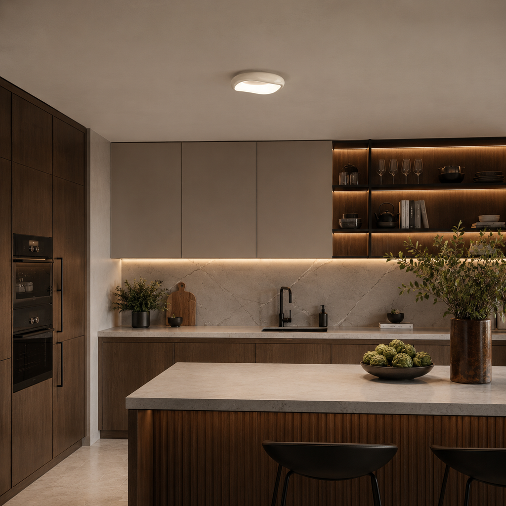 Pebble Flush Mount Ceiling Light