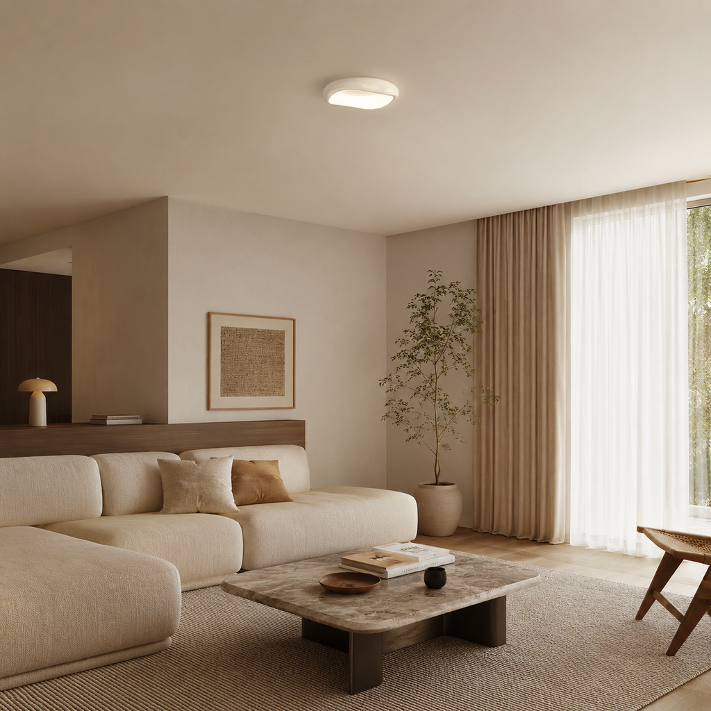 Pebble Flush Mount Ceiling Light