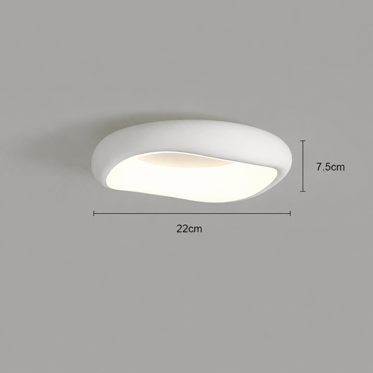 Pebble Flush Mount Ceiling Light