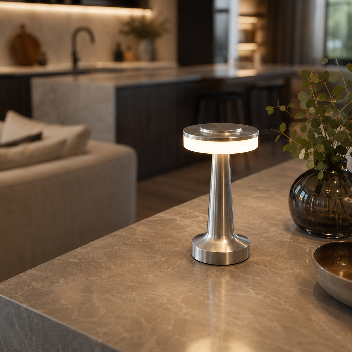 Rechargeable UFO Table Lamp
