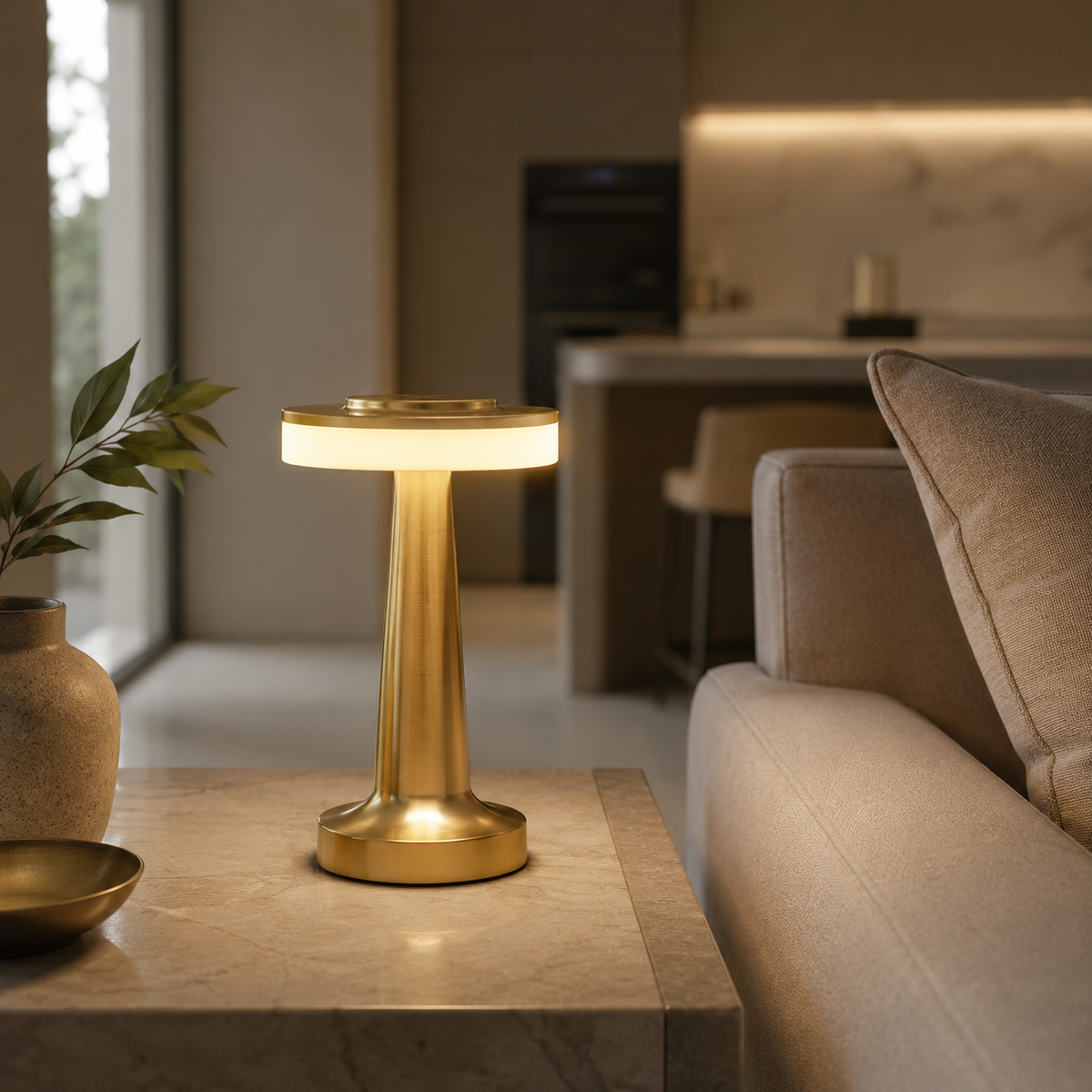 Rechargeable UFO Table Lamp