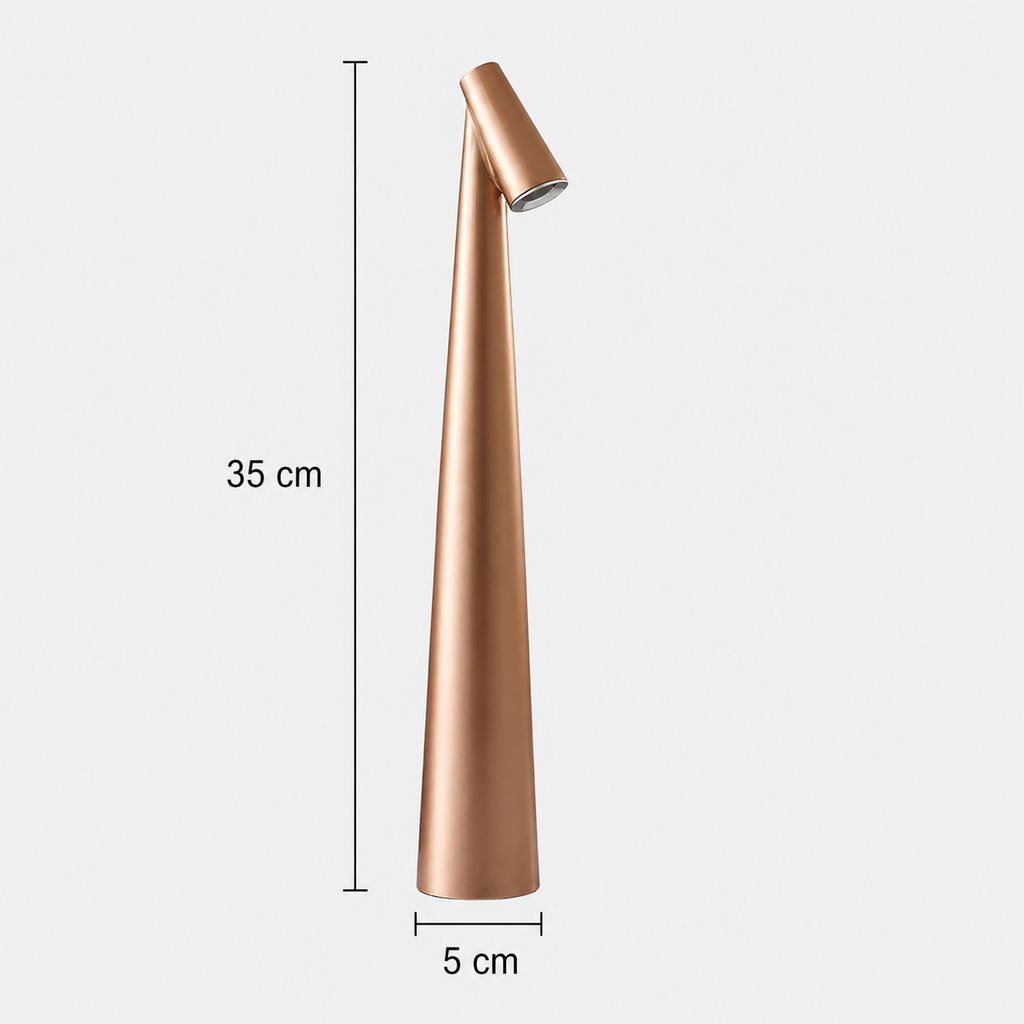 Modern Rechargeable Cone Table Lamp