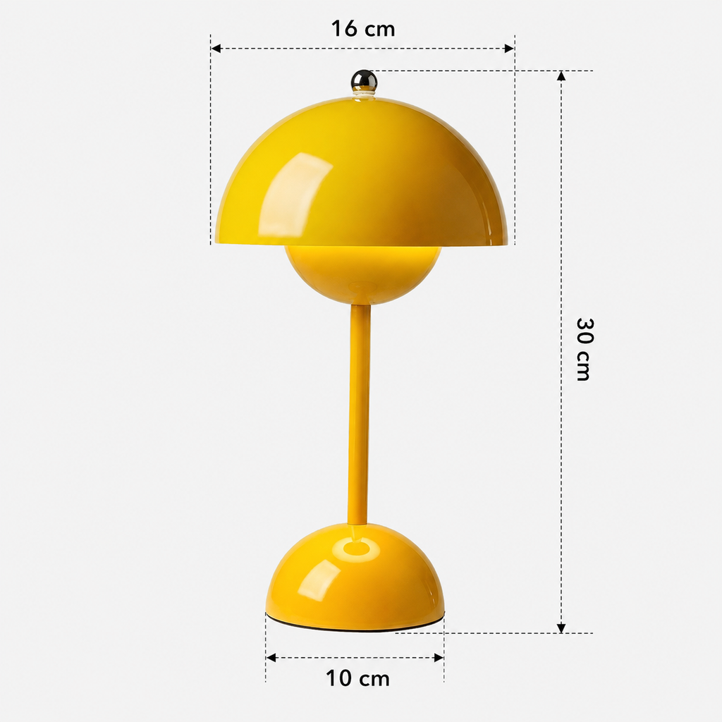 Modern Mushroom Rechargeable Table Lamp