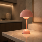 Modern Mushroom Rechargeable Table Lamp