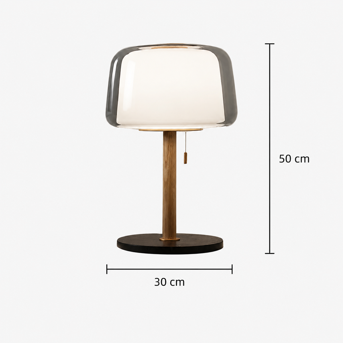 Nordic Glass Table Lamp