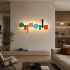 Color Block LED Wall Sconce