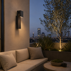 Modern Up & Down Outdoor Wall Sconce