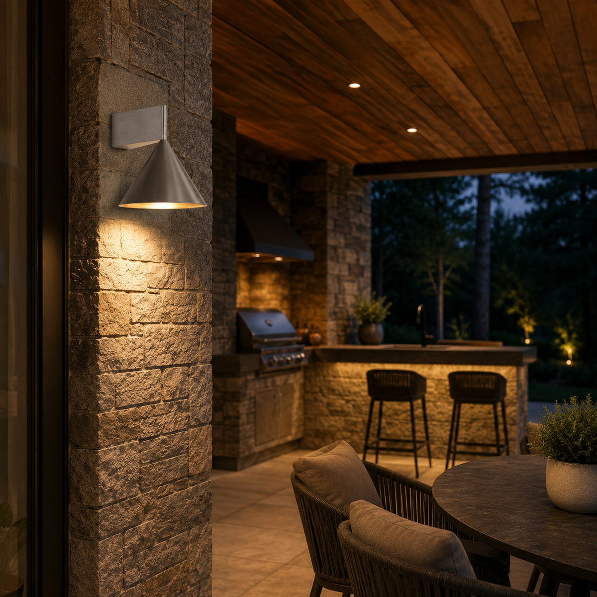 Modern Cone Wall Sconce
