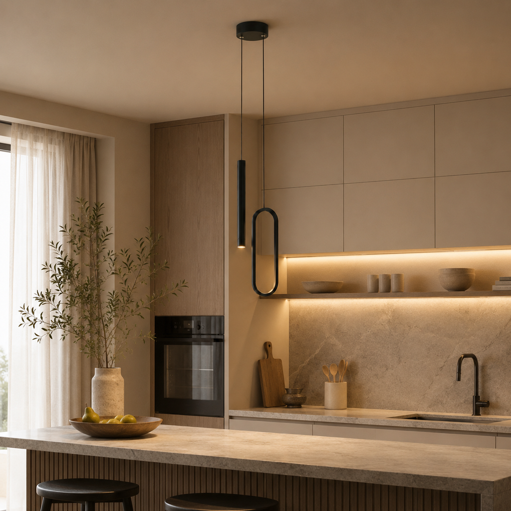 Modern Loop Pendant Light