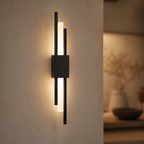 Double Tube LED Wall Sconce