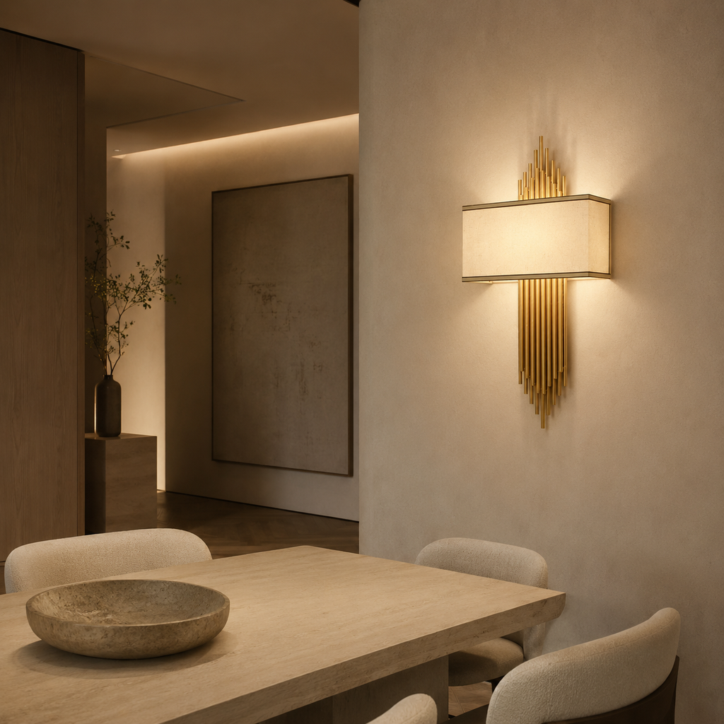 Art Deco Rod Wall Sconce