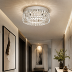 Crystal Flush Ceiling Light