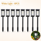 Solar LED Outdoor Pathway Light Pack of 8