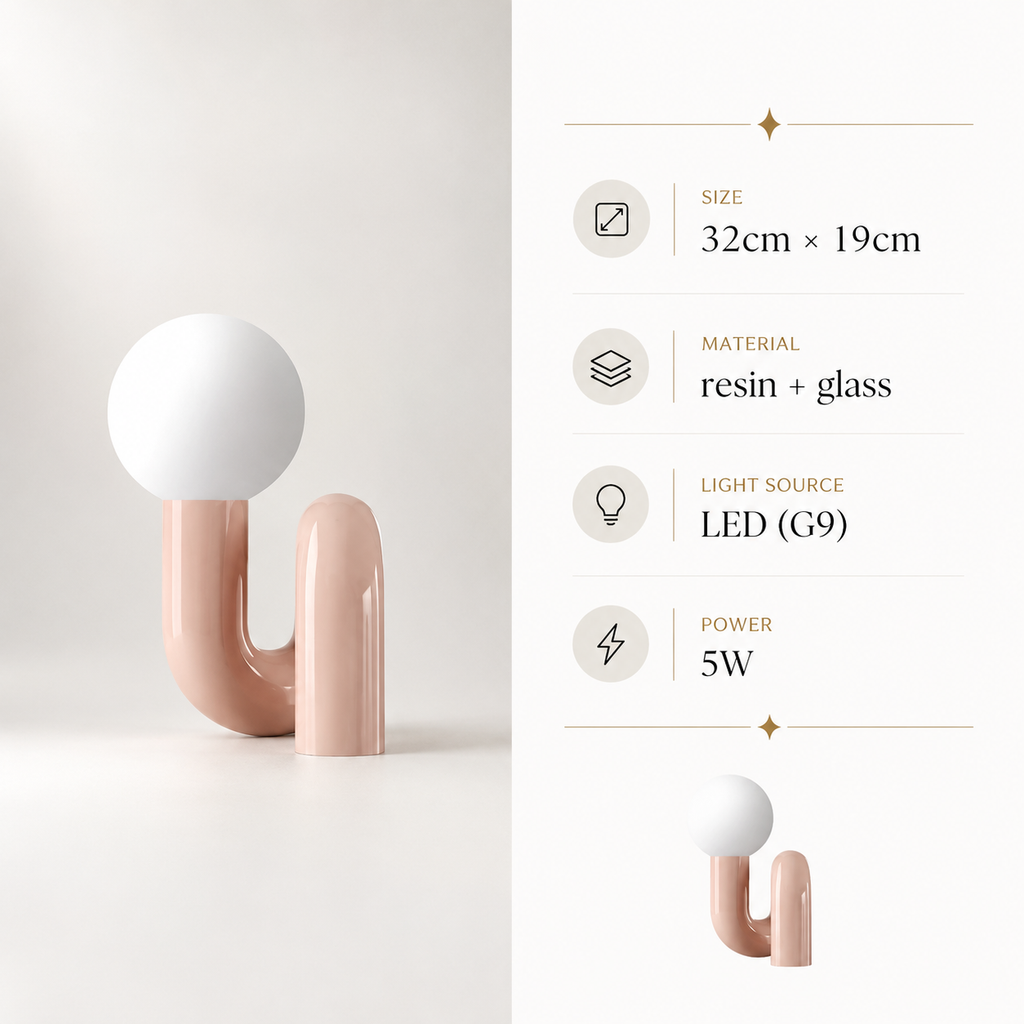 Pink Rechargeable Touch Table Lamp – Aspen