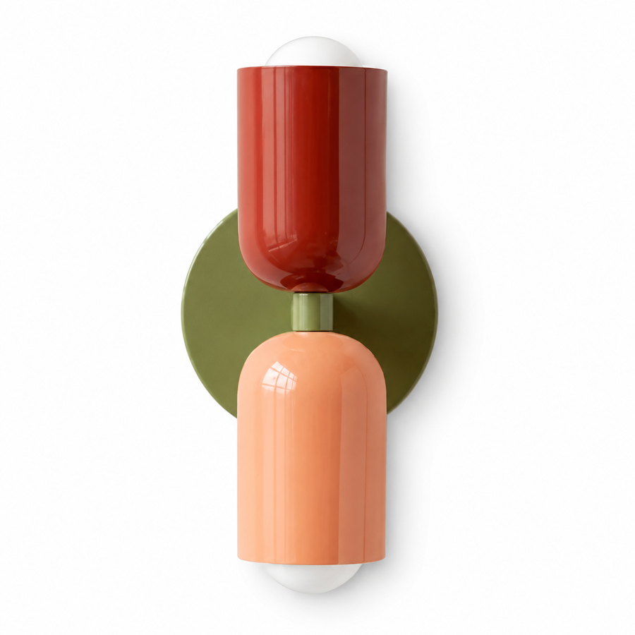 Green Nordic LED Wall Sconce