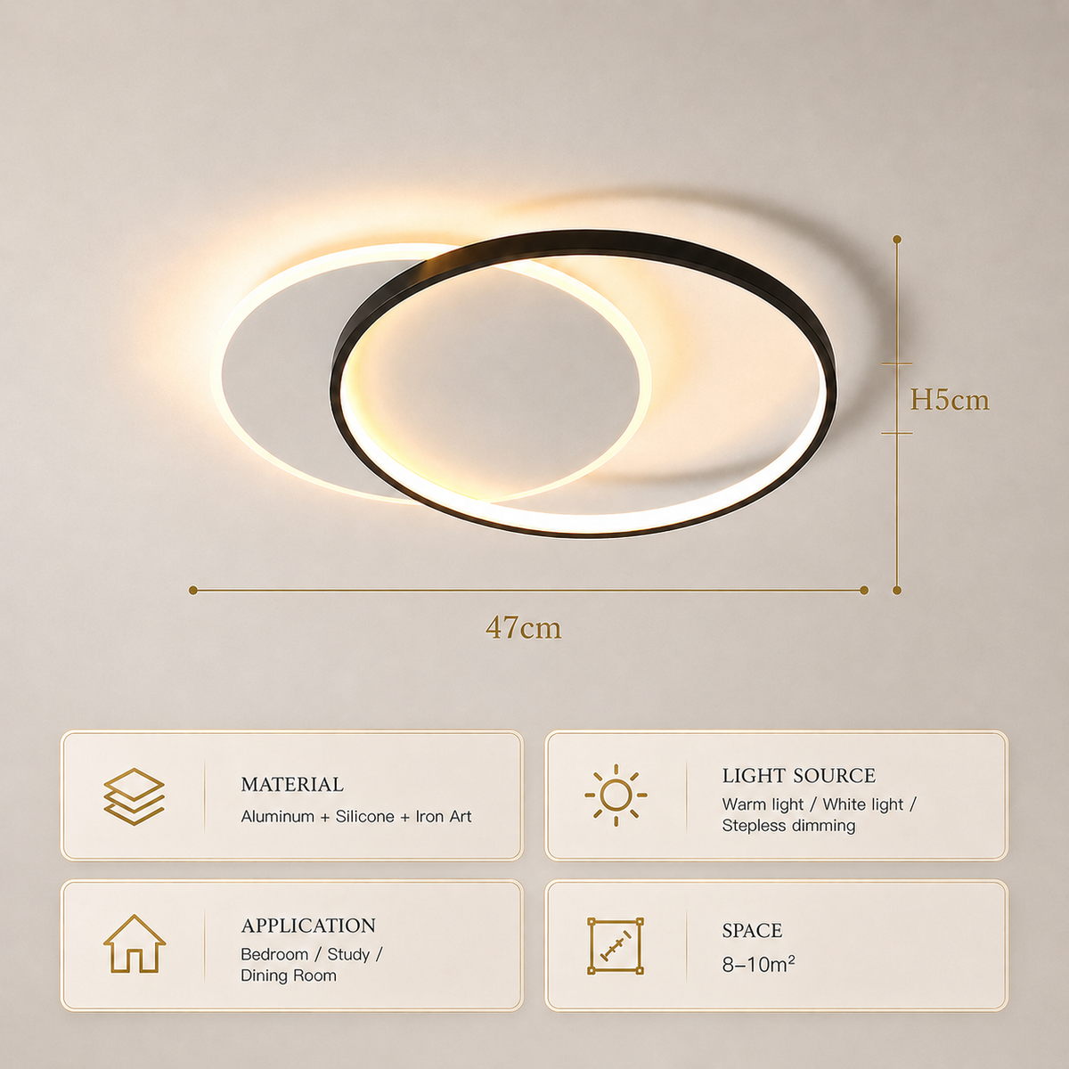 Small Modern Kitchen Bedroom Chandelier – Atlas