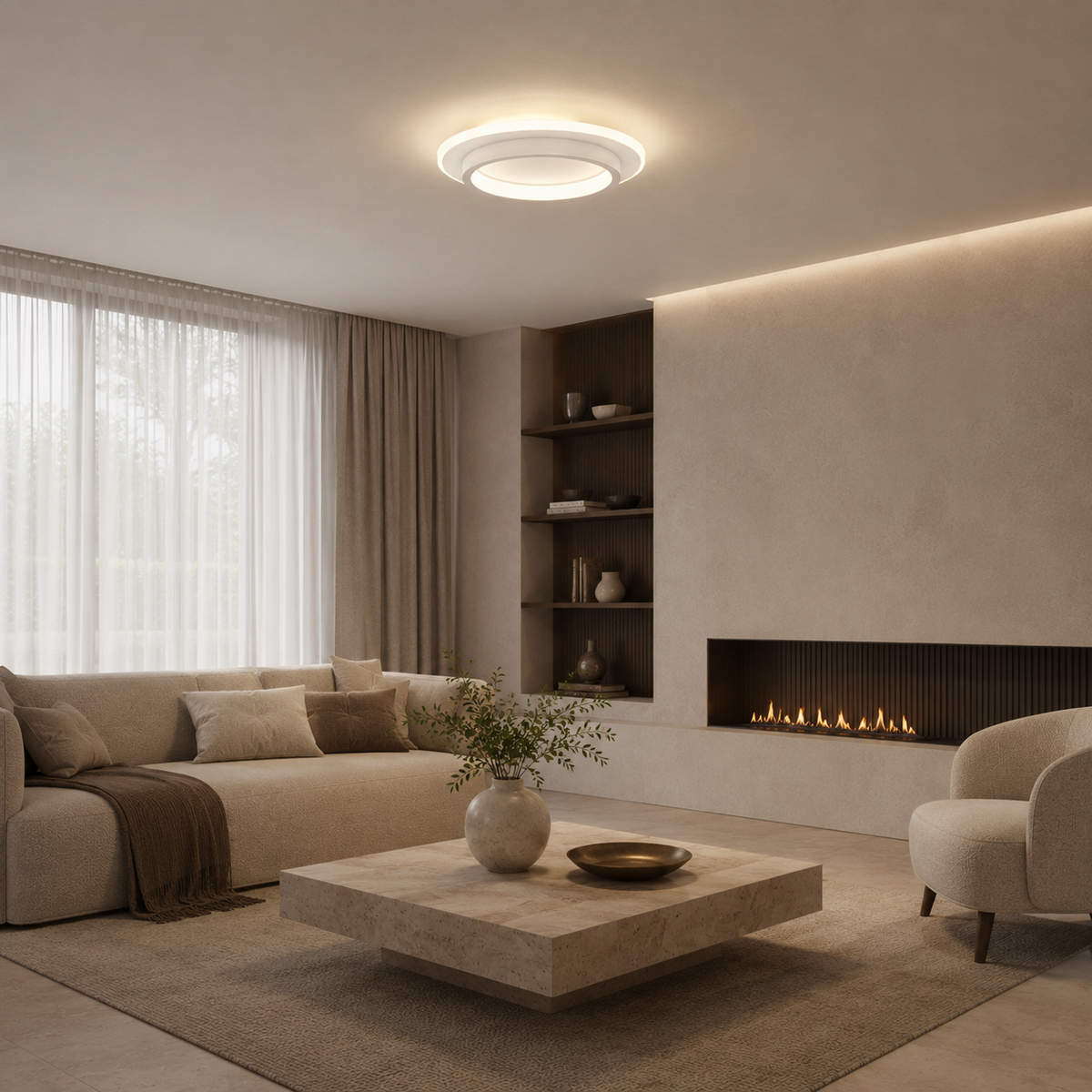 Dimmable LED Ceiling Light – Arden