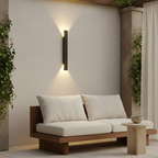 LED Outdoor Garden Wall Sconce 60cm Black