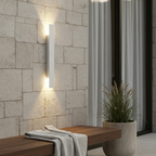 LED Outdoor Garden Wall Sconce 60cm White